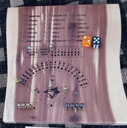 Dice Game - Baseball $45 Dice Game - Baseball $45